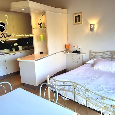 4 Pers Piscine Chauffee Acces A Pied A La Santa Giulia Lejlighed *